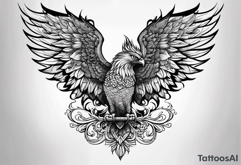 Wings tattoo idea