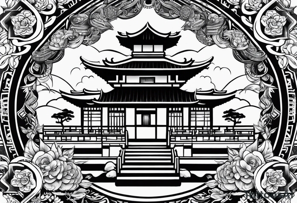 Vietnamese traditional tattoo idea