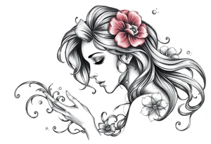 somebody help me through this nightmare tattoo idea