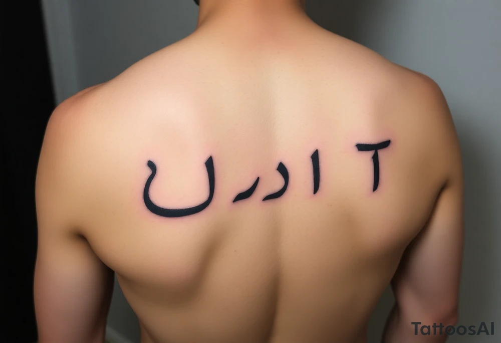 مشیل tattoo idea