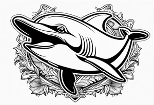 Miami dolphins tattoo idea