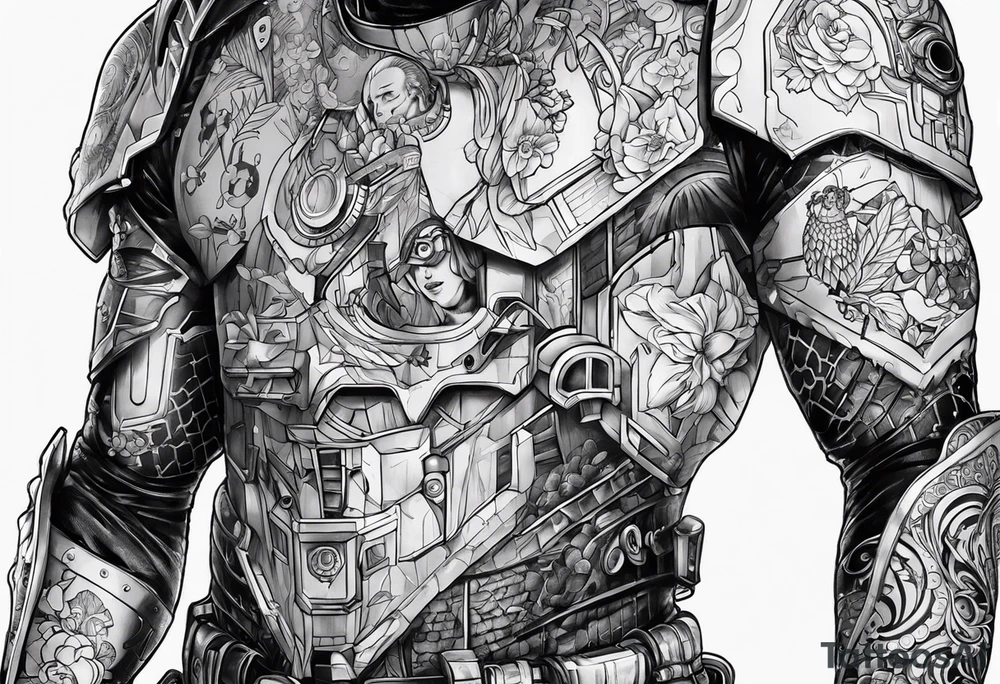 Love, Death & Robots tattoo idea