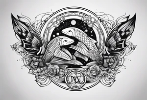 masculine pisces friendship tattoo idea tattoo idea