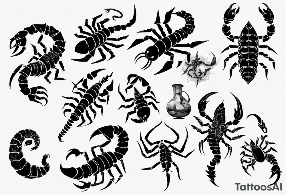 Scorpion tattoo idea