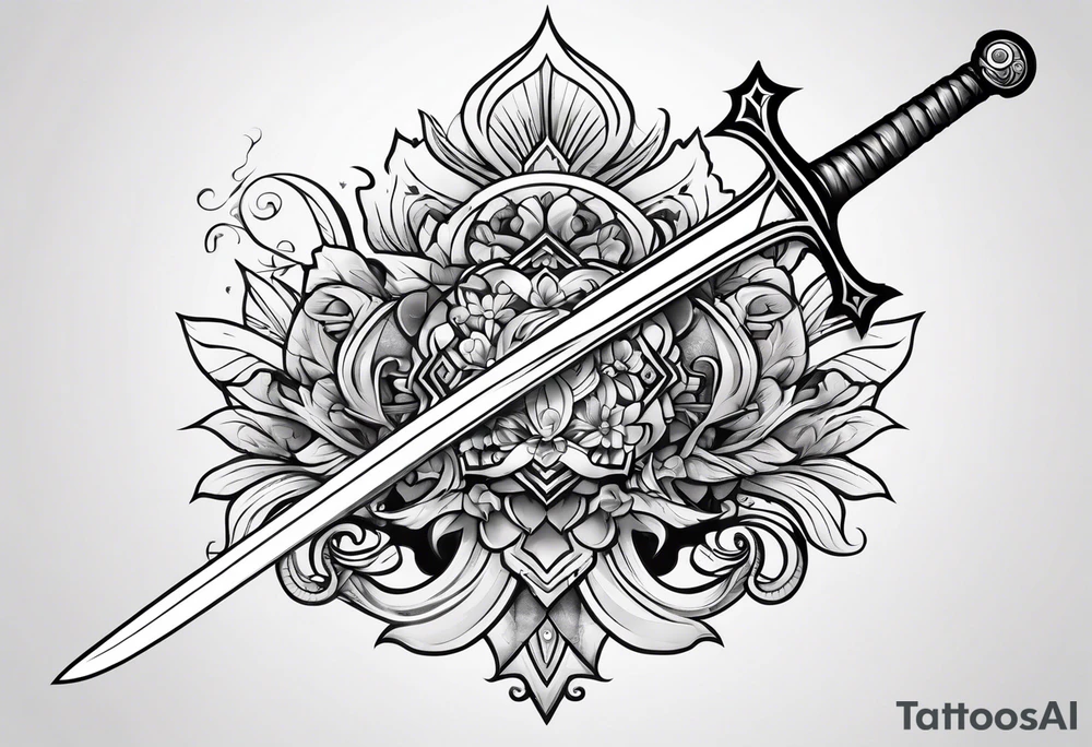 sword tattoo idea