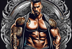 iron sharpens iron, fitness, men, sweat, gloom tattoo idea
