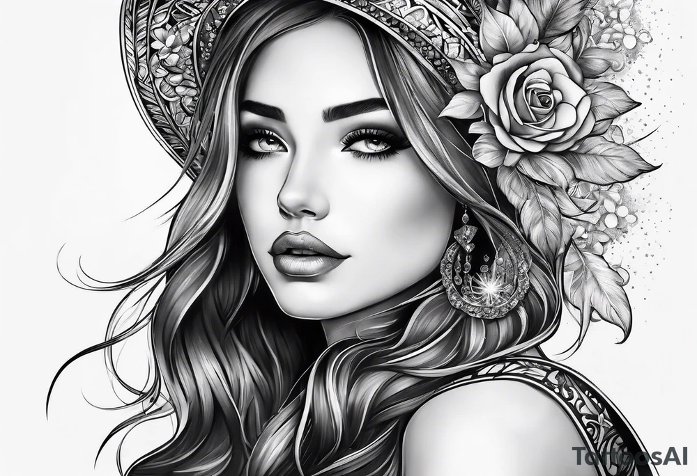 sparkle tattoo idea