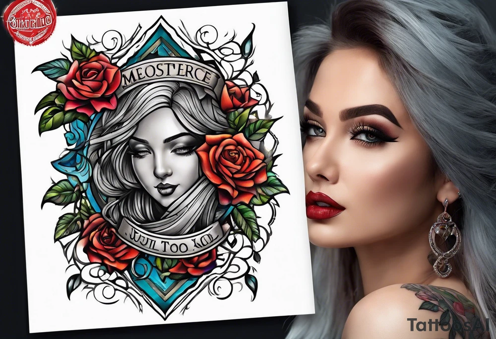 open book tattoo idea