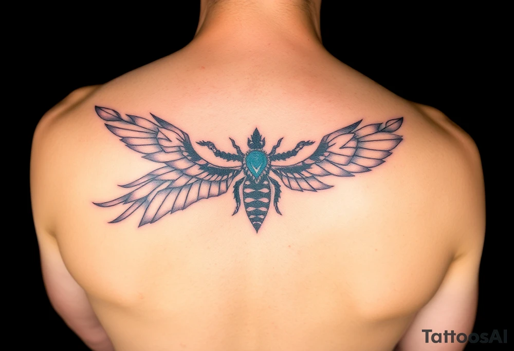 Iridescence tattoo idea