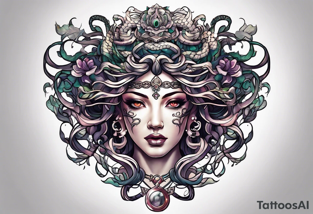 medusa tattoo idea