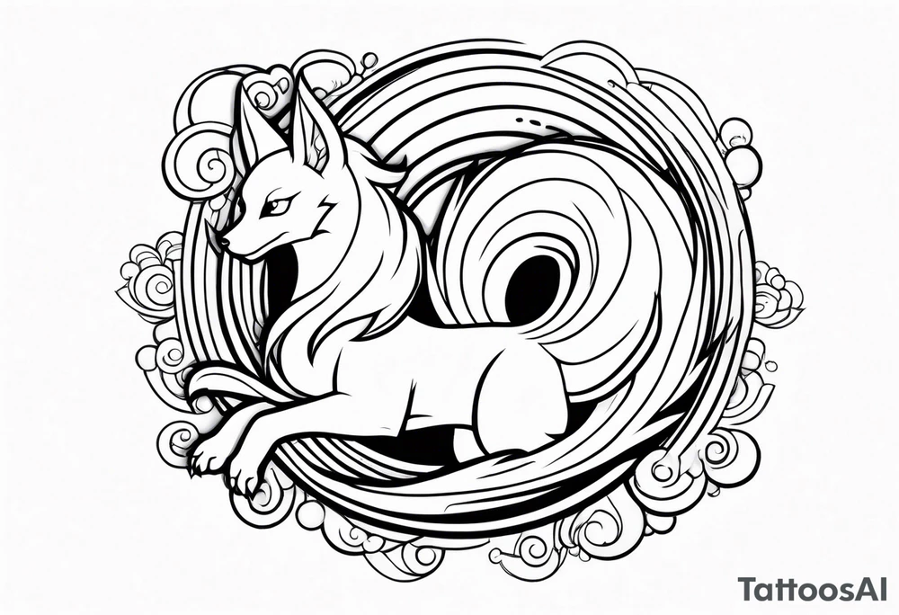 ninetales tattoo idea