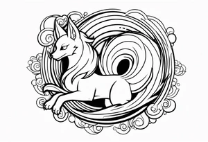 ninetales tattoo idea