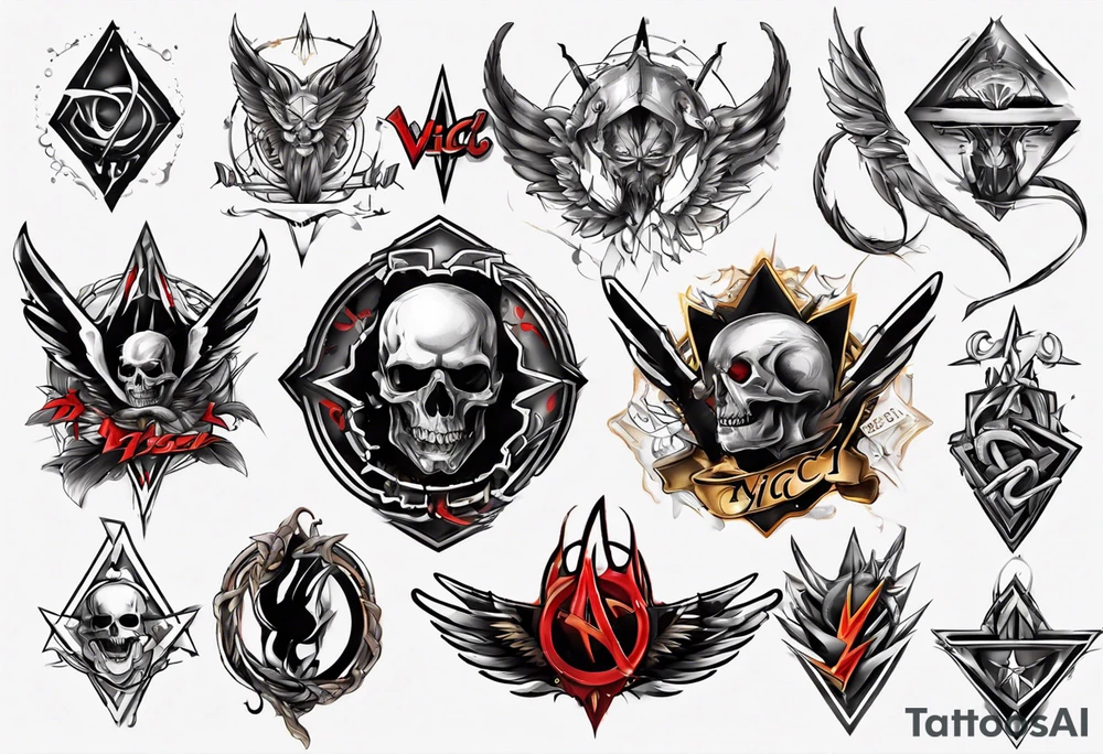 Avicci logo tattoo idea