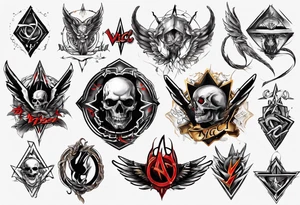 Avicci logo tattoo idea