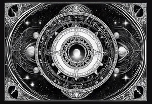 Astrology, Gemini, Natal Chart, angelic, soul mates, vision, third eye, armband tattoo idea