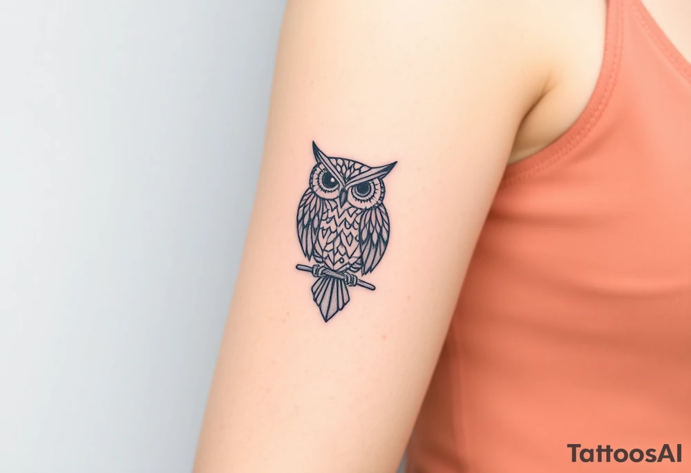 Owl tattoo idea