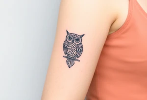 Owl tattoo idea