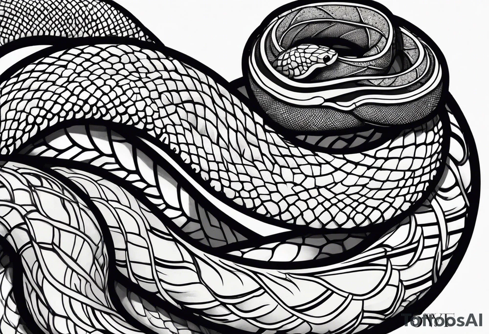 Snake tattoo idea