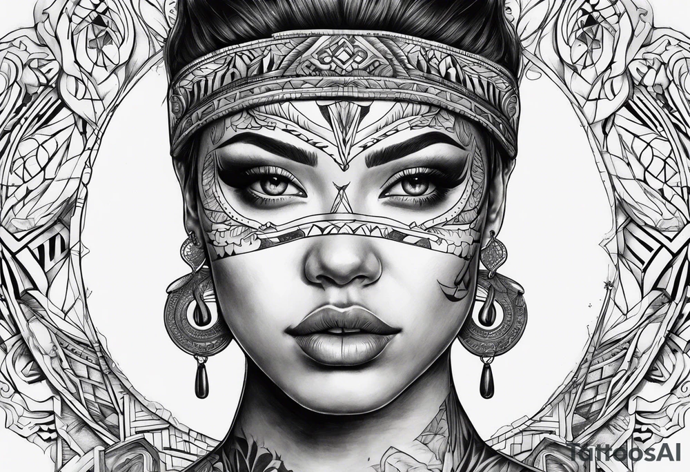 discipline and consistency surrounded by a face tattoo idea discipline and consistency surrounded by a face tattoo idea
