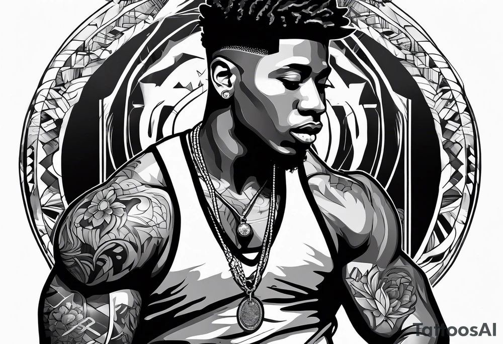 nba youngboy tattoo idea