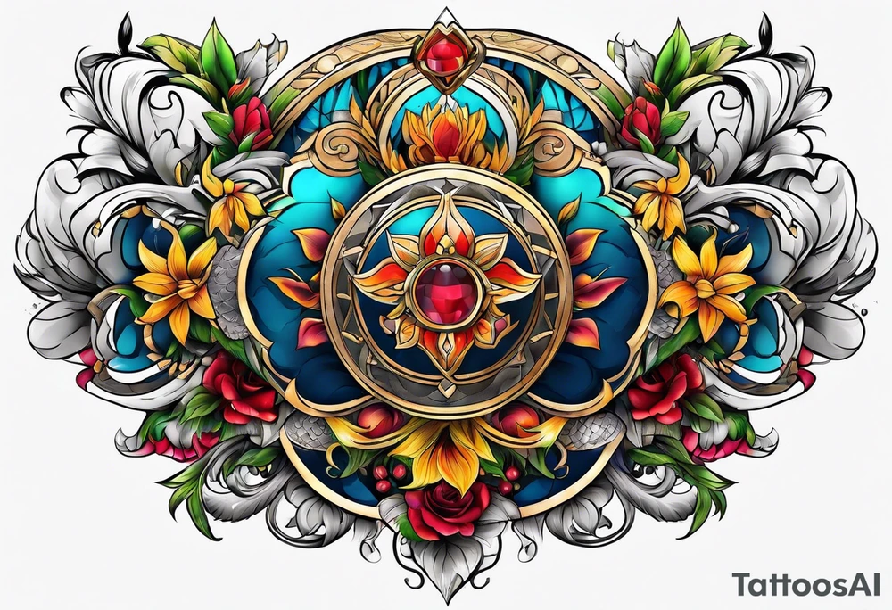 Full back tattoo idea