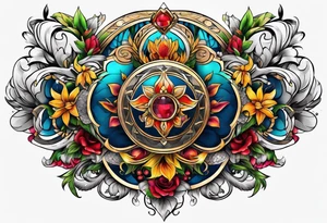 Full back tattoo idea