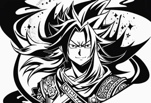 The anime show Fairy tail logo tattoo idea