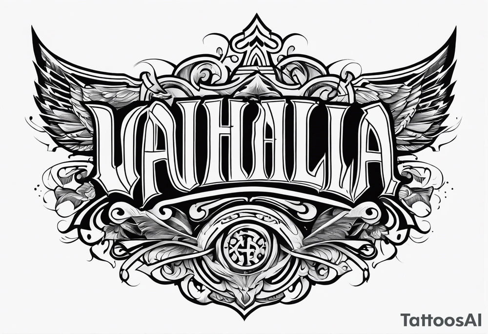 Valhalla tattoo idea
