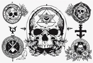"Vectigal Vanitas est, utilitas Sanitas est, Nummus est Rex" tattoo idea