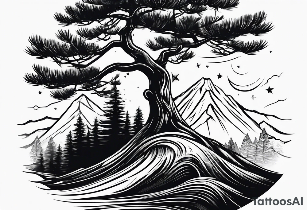 Pine come tattoo idea