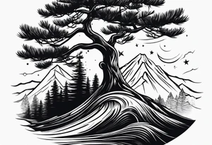 Pine come tattoo idea
