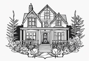 Charmed,halliwell manor tattoo idea