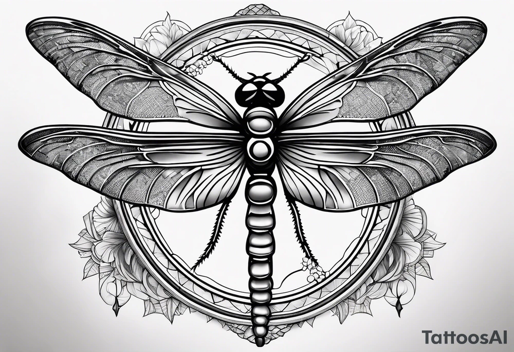 Women in recovery, time piece, dragon fly tattoo idea