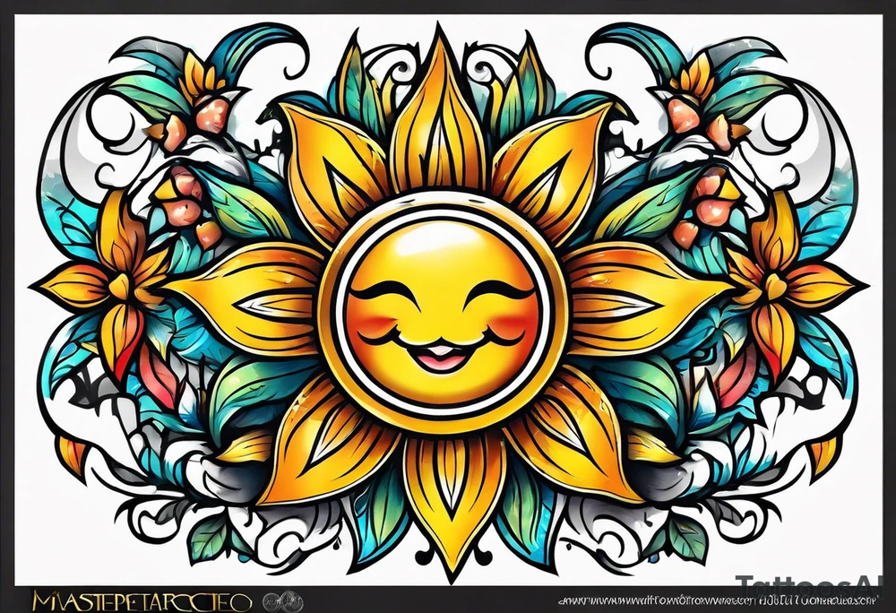 Sunshine tattoo idea