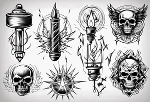 Lighting tattoo idea