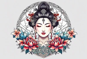 zen ring tattoo idea