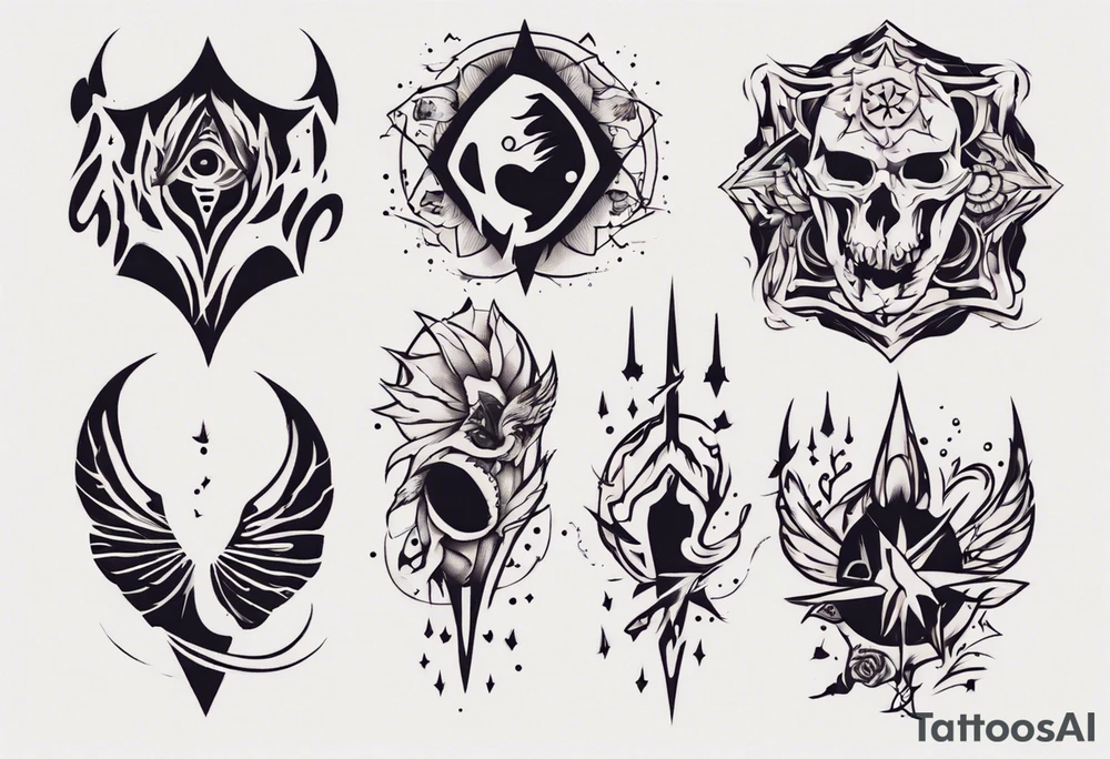 Matching tattoos for couples tattoo idea