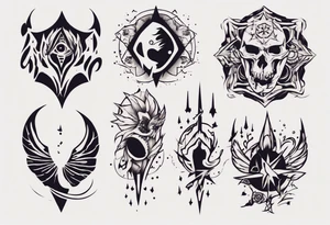 Matching tattoos for couples tattoo idea