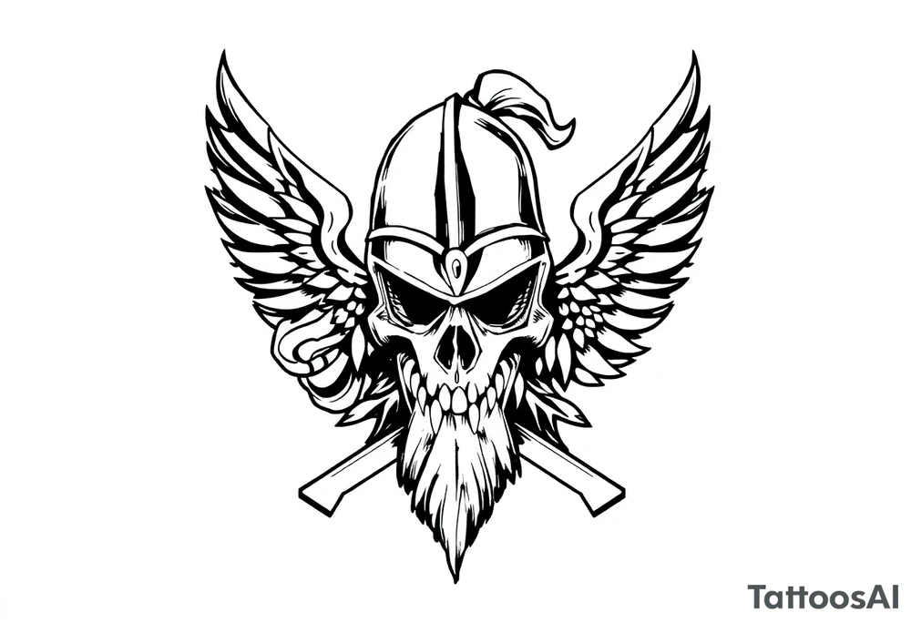 generate me the white knights of americas gang brand. tattoo idea