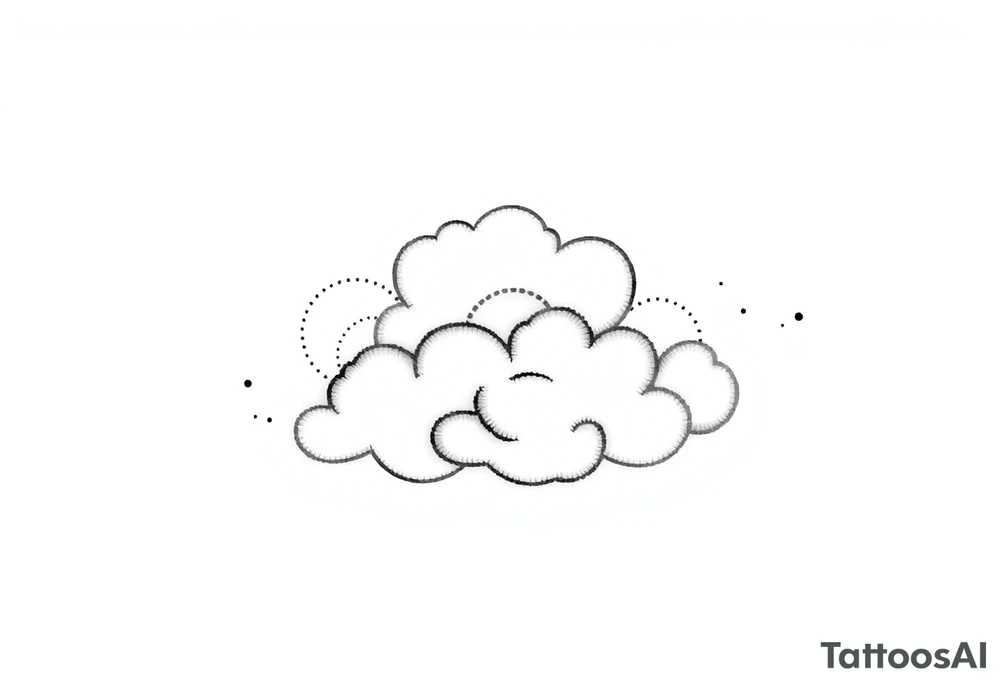 Clouds tattoo idea