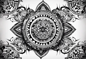 Patterns of Tribal or Abstract on forearm tattoo idea