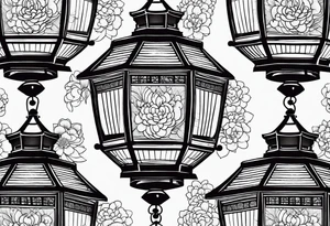 lanterns tattoo idea