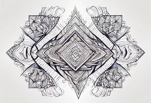 Eudiamonia in text tattoo idea