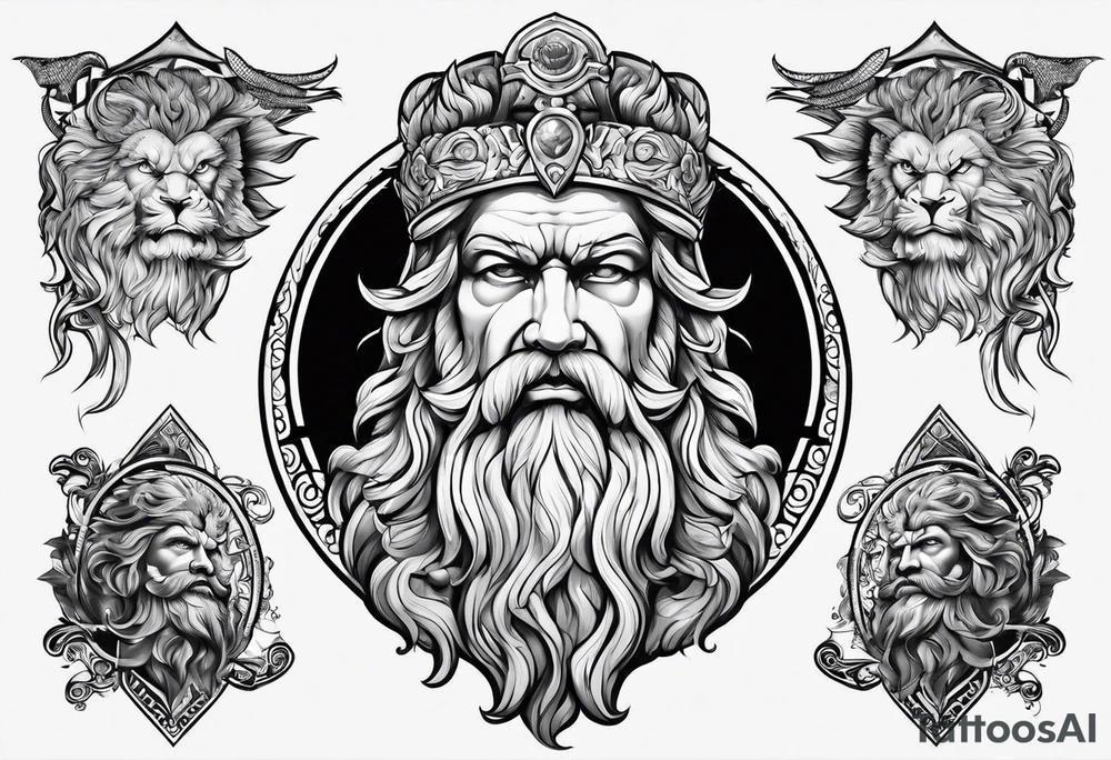 Zeus tattoo idea
