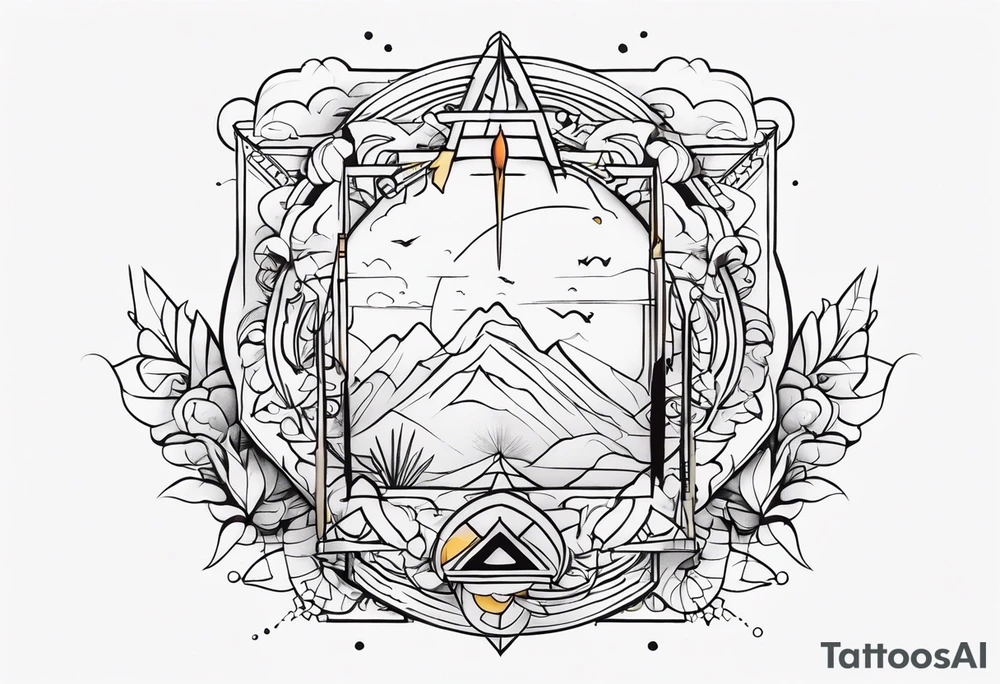 Stick tattoo idea