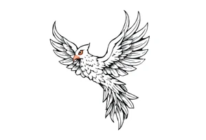 Phoenix tattoo idea