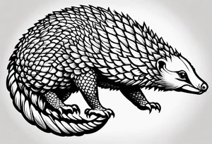 Pangolin tattoo idea