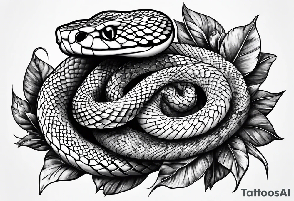 Snake tattoo idea