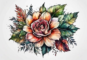 forrest floor tattoo idea