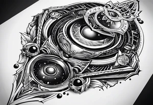 Shephard outerspace tattoo idea